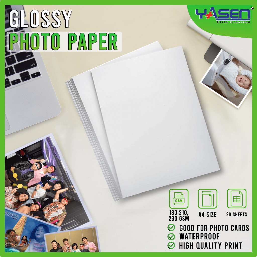 Glossy deals photo paper