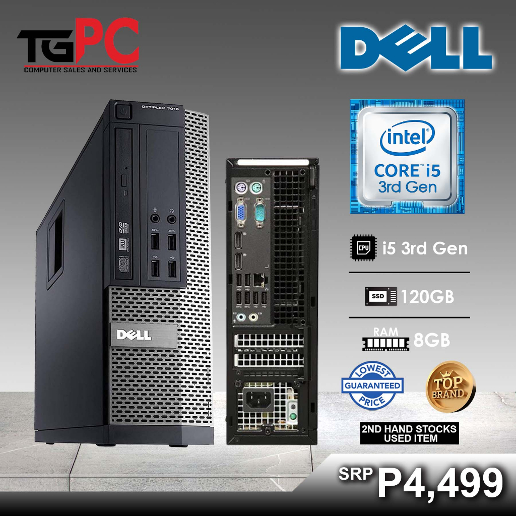 PC - Dell Optiplex 7010, i5 3ra Gen., 8 GB RAM