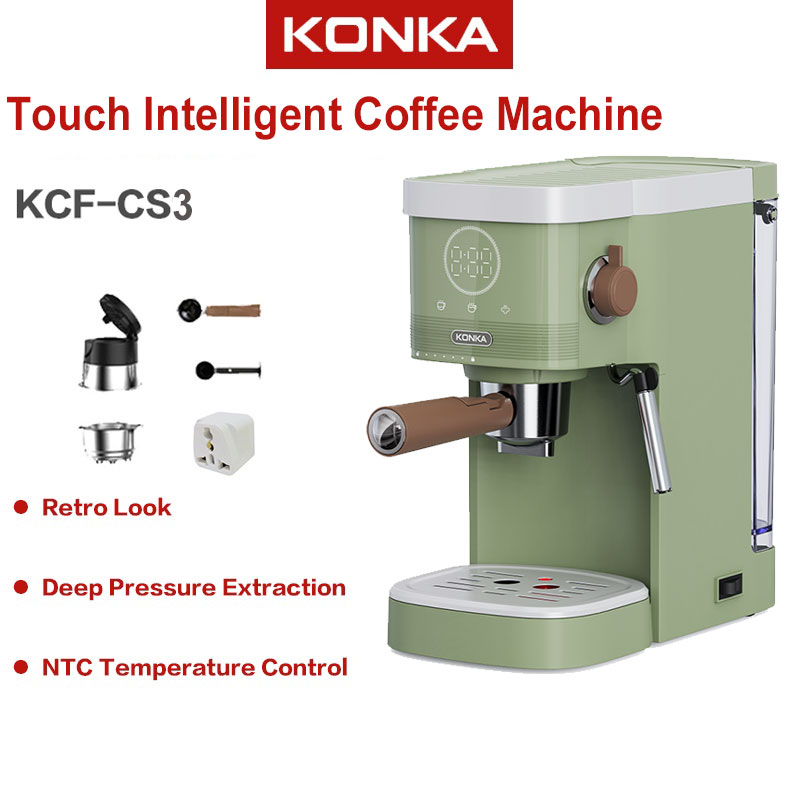 KONKA Coffee Maker Machine Portable Home Mini Automatic Drip