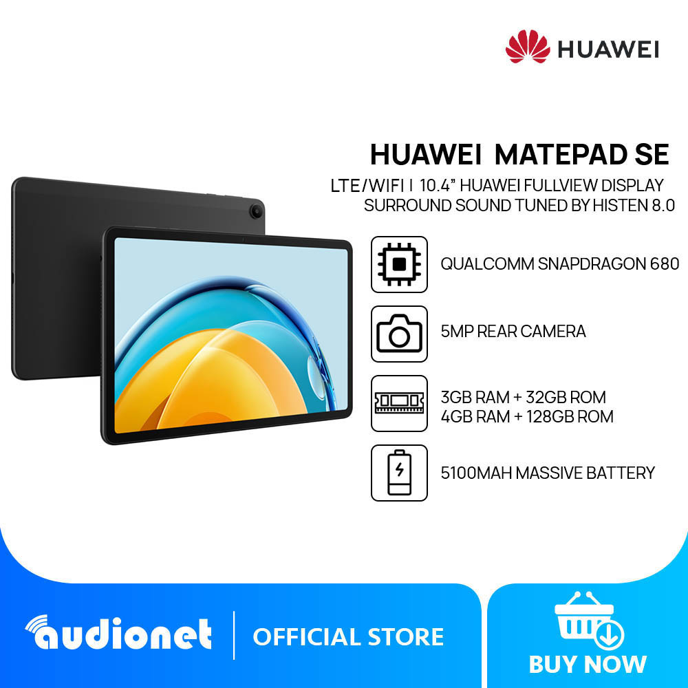 HUAWEI MatePad SE LTE/WiFi Tablet | 3GB+32GB / 4GB+128GB | 10.4