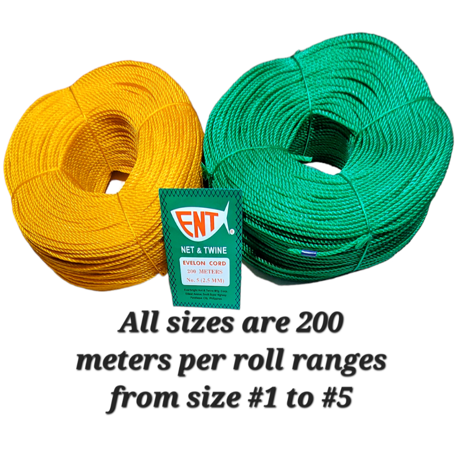 Nylon rope/Nylon cord/nylon twine/lubid/tarps and tie/fishing lines/ENT  brand/roll #1,#2#,#3,#4,#5