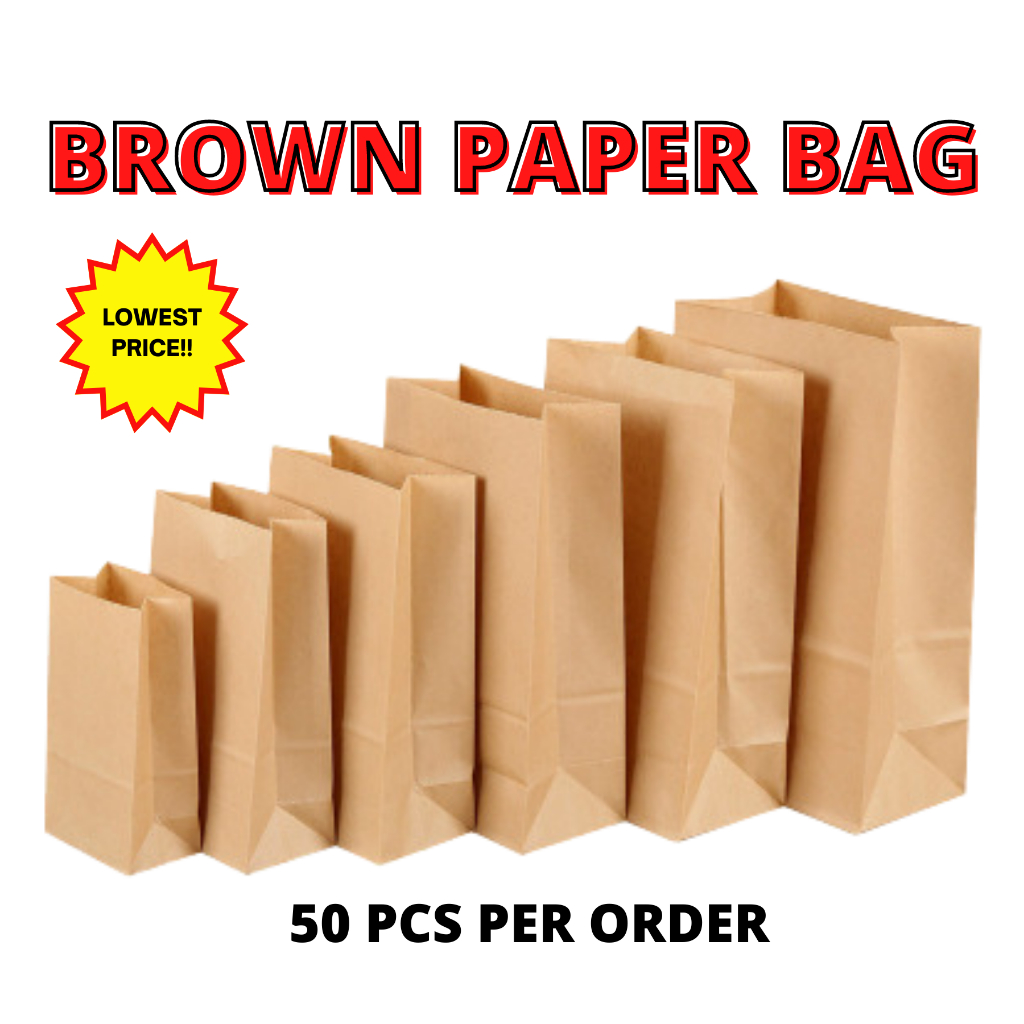 Paper bag outlet size and price