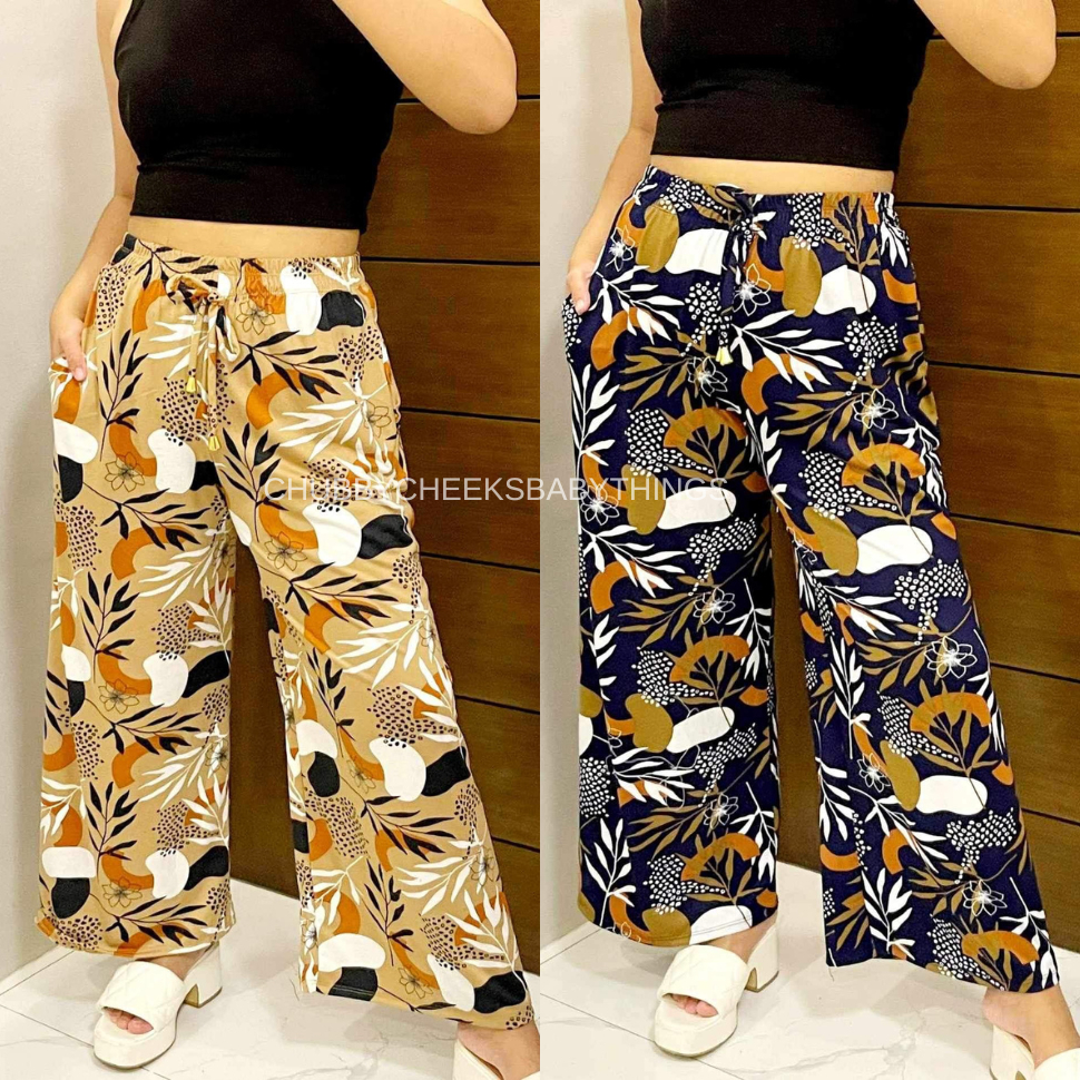 PLUS SIZE MIRA PANTS, WIDELEG PANTS, Waist 30 - 38