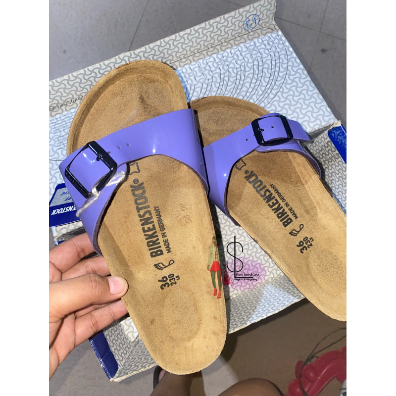 Birkenstock icy metallic online violet