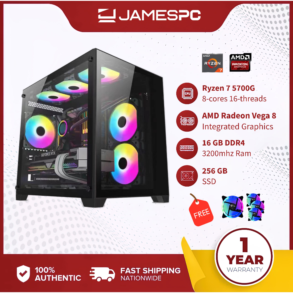 Integrated Graphics Ryzen Vega AMD Ryzen 5700G CPU Chip Novo Vega R7 5700G  Poland Ubuy