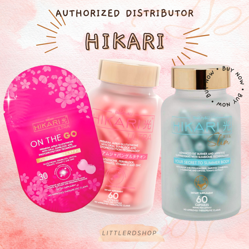 Hikari Ultra & Hikari Slim (60 capsules) / On the Go (30