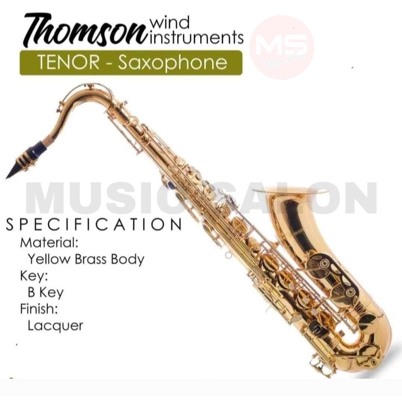 Thomson Tenor Saxophone (Gold)