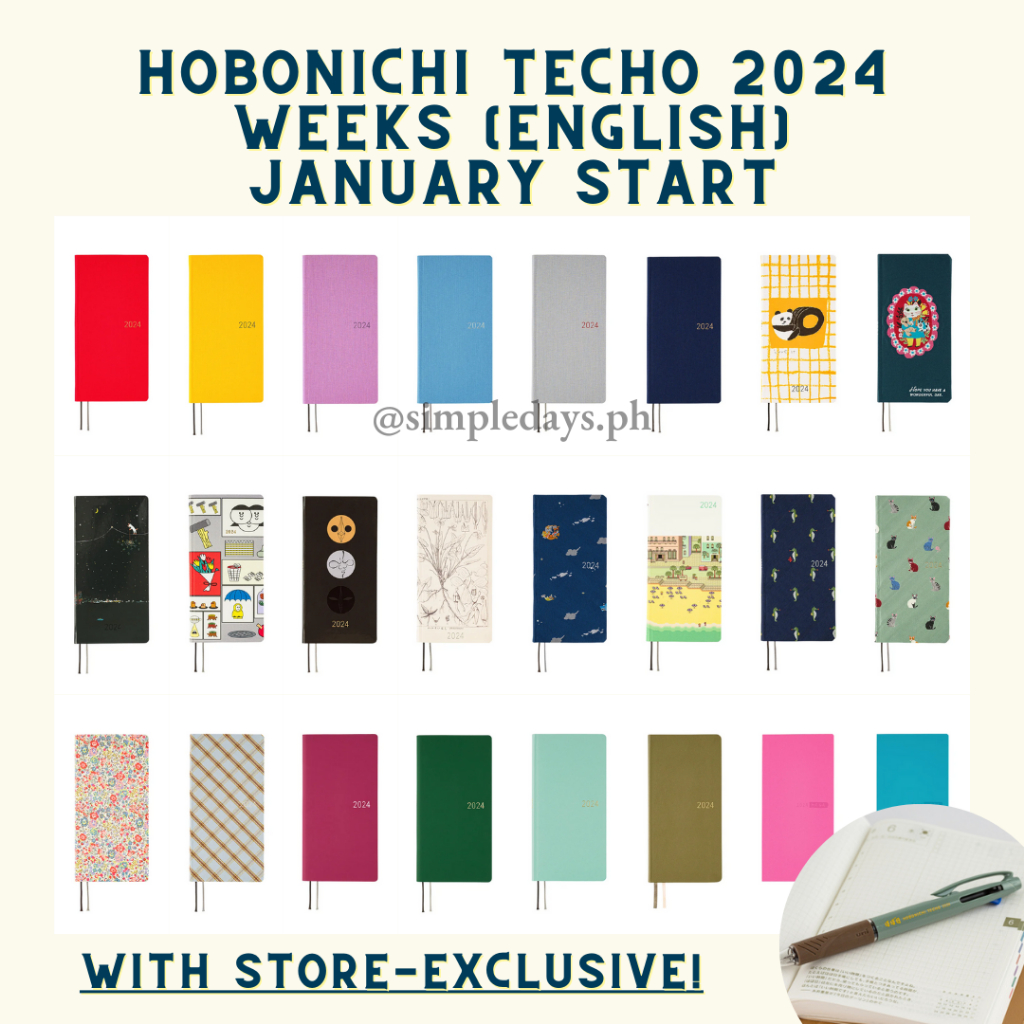 Platinum: Preppy Fountain Pen - Accessories Lineup - Hobonichi Techo 2023