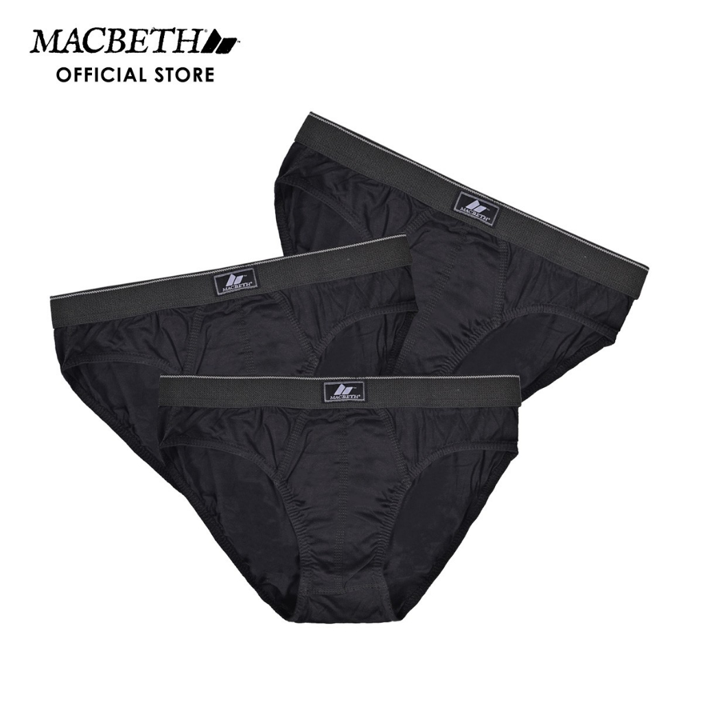 Macbeth Men's Underwear - Hipster Brief 3 in 1 ( MRPJ )