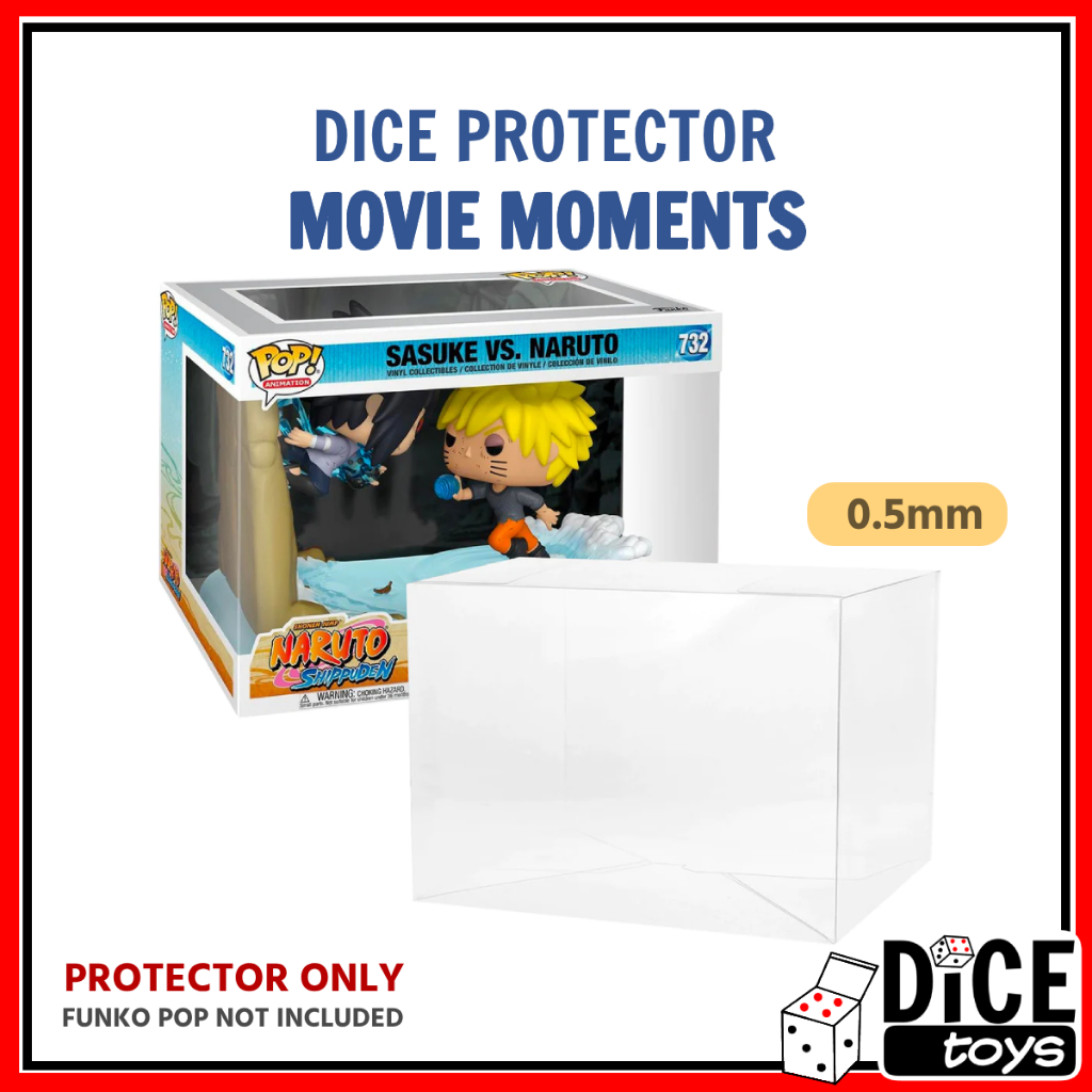 DICE Protector - Movie Moments Funko Pop Protector 0.5mm Hard PET Plastic