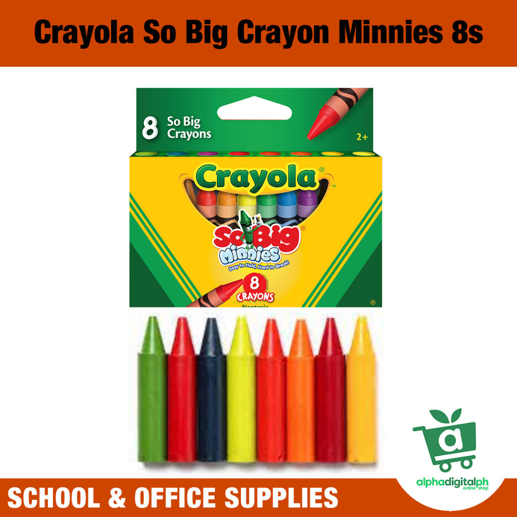 Crayola So Big Crayons 8s