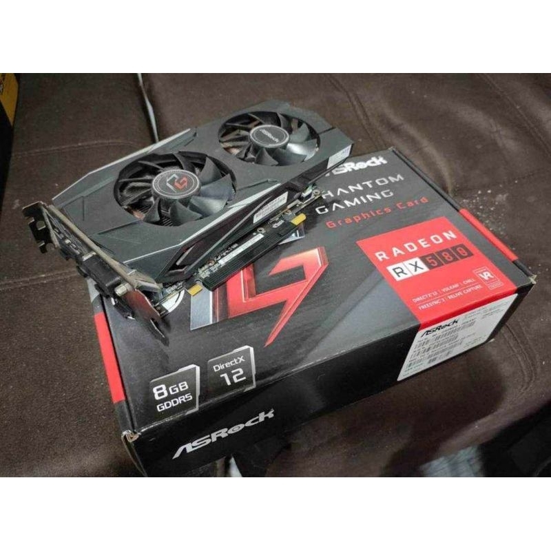 Asrock phantom gaming d radeon shops rx 580 oc 8gb