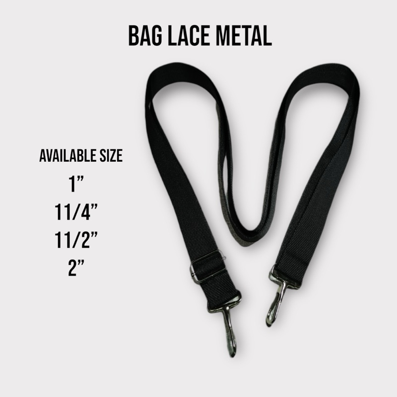 1 1 1/4 1 1/2) Shoulder Bag Sling Bag Lace Adjustable Metal
