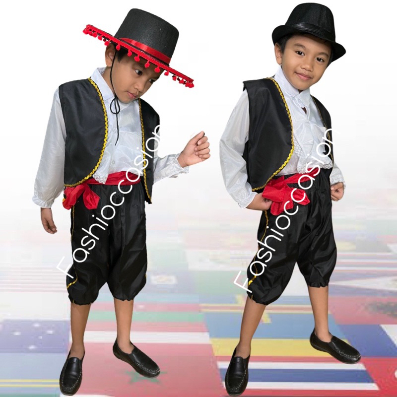 Traditional costume for kids sale