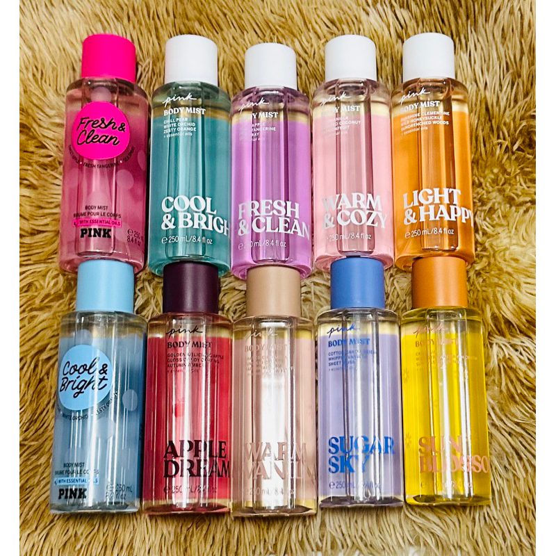 VICTORIA'S SECRET PINK BODY MIST Scented Mist Fragrance SPRAY 8.4