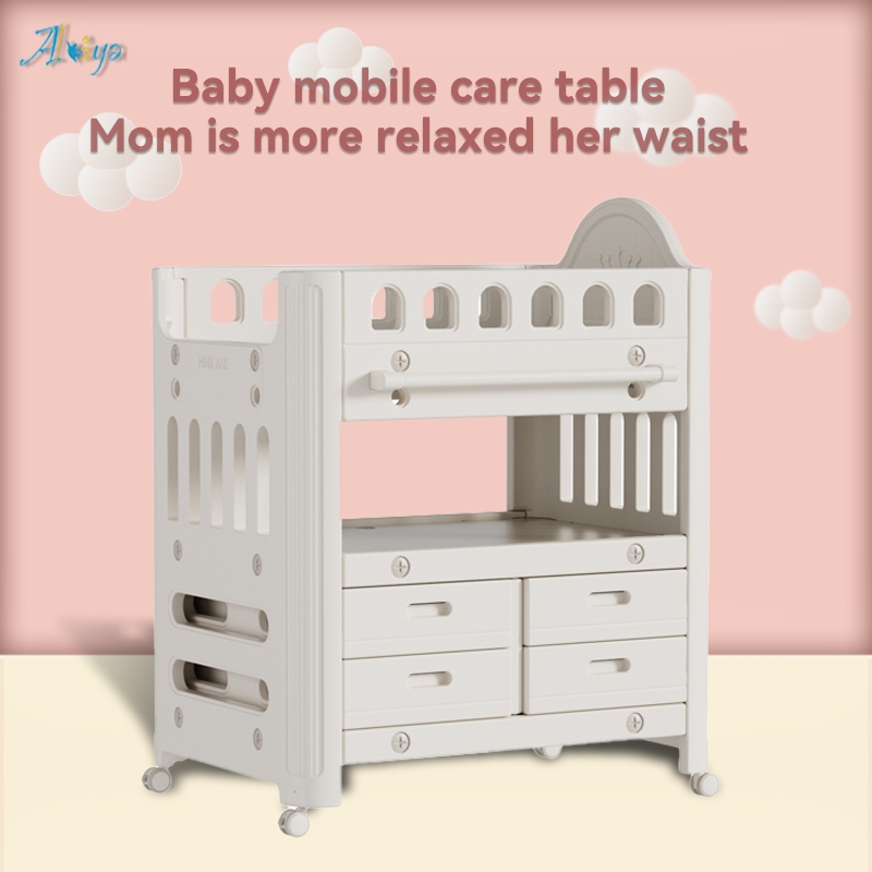 Mobile best sale changing table