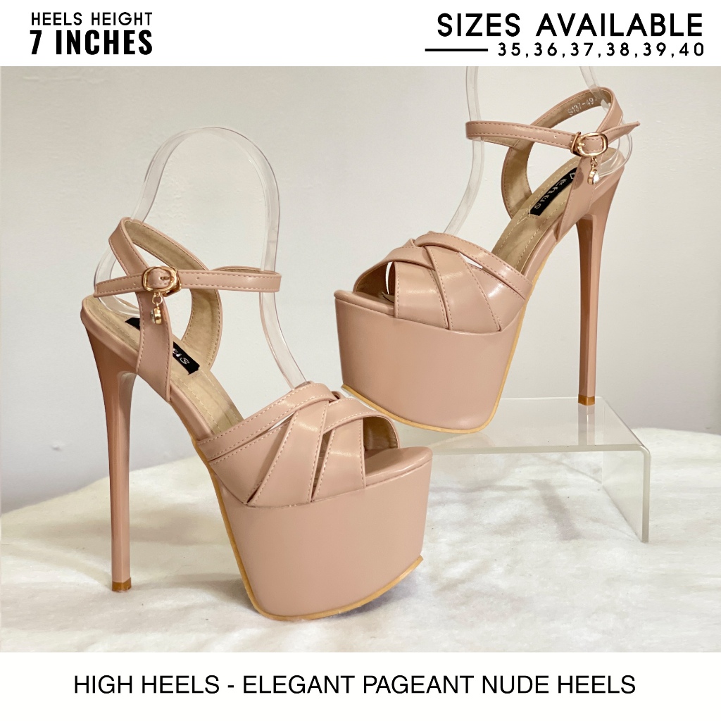 7 inch clearance high heels