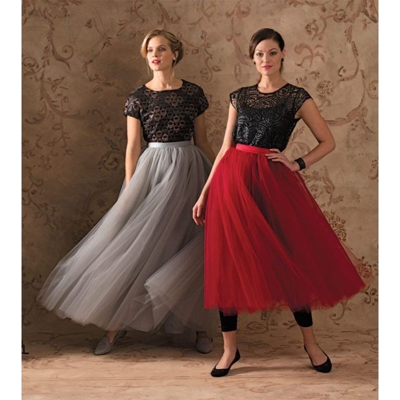 Tulle maxi hotsell skirt 40