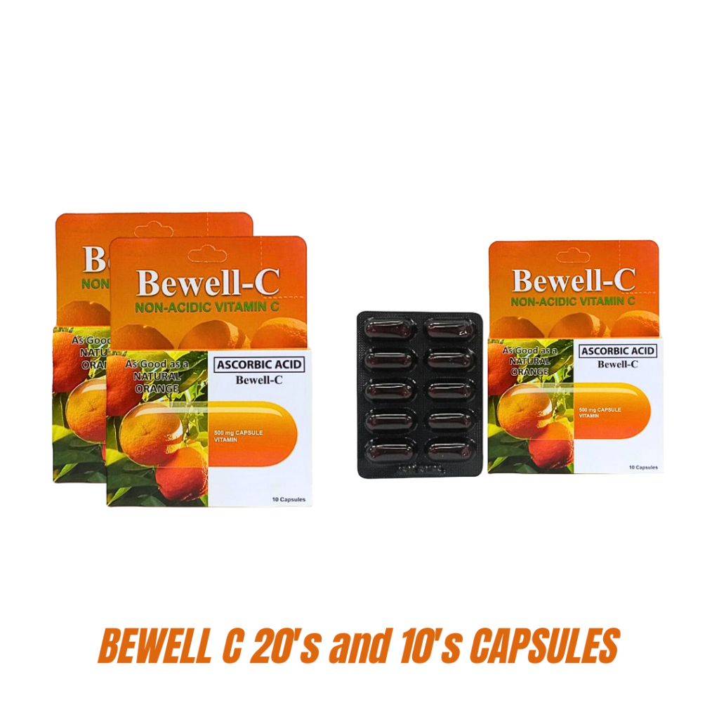 Bewell C Non Acidic Vitamin C Sodium Ascorbate 500mg 20 s 10 s