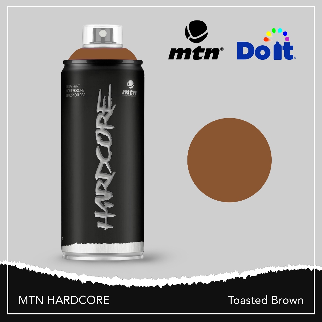 MTN Hardcore Spray Paint - Satin Black