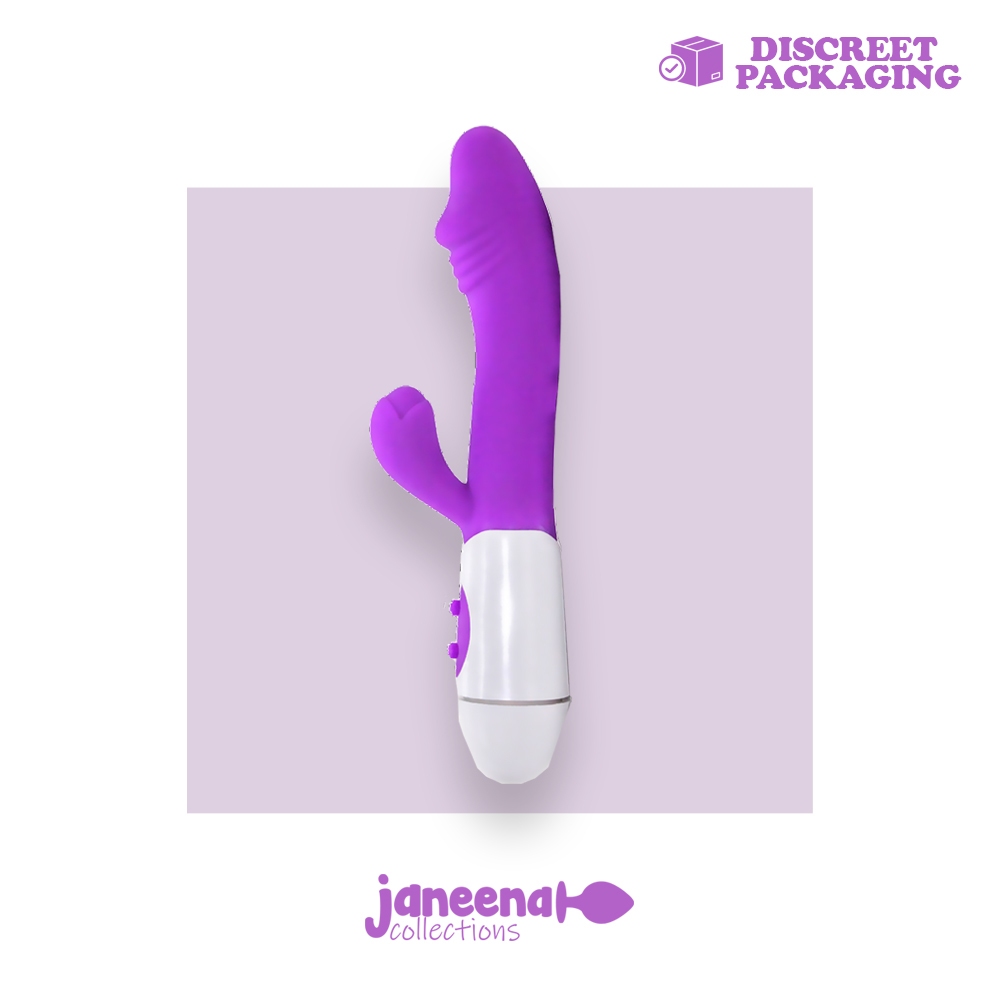 Janeena Dual Rabbit Multi-Speeds Clitoral Dildo Vibrator Sex Toys for Girls  and Women - Purple | Shopee Philippines