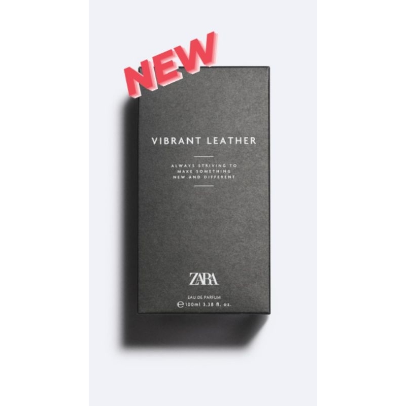 vibrant leather oud zara