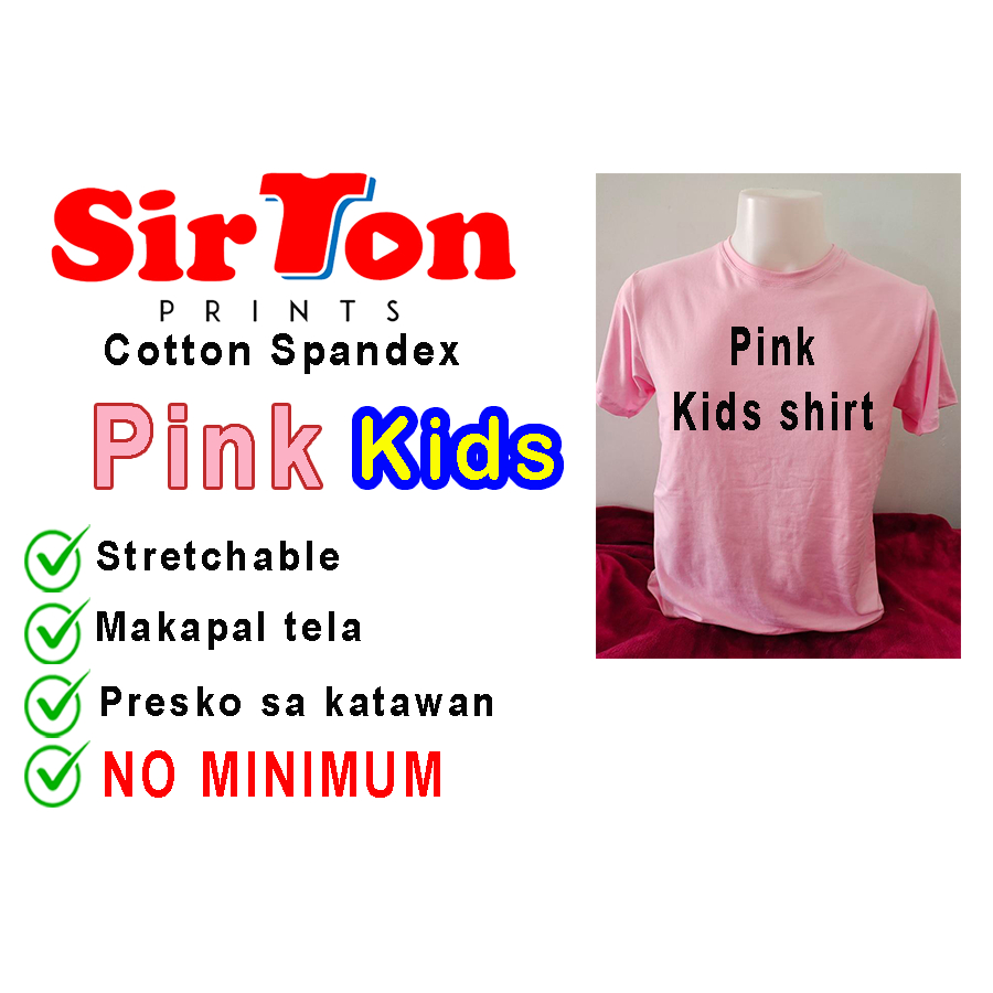 COTTON SPANDEX COLORED T-SHIRT Akiztah Atbp.