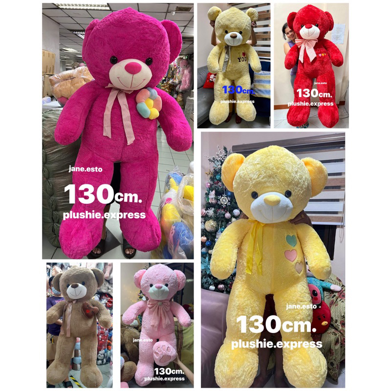 Human size teddy bear hot sale shopee