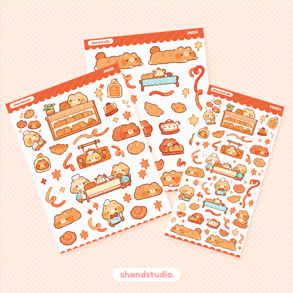 Halloween Little Squad Mini Sticker Sheet – shandstudio.
