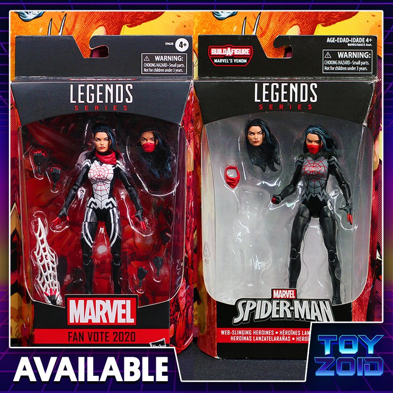 Action Figure Barbecue: Action Figure Review: Silk and Doc Ock from Marvel  Legends Series: Silk by Hasbro