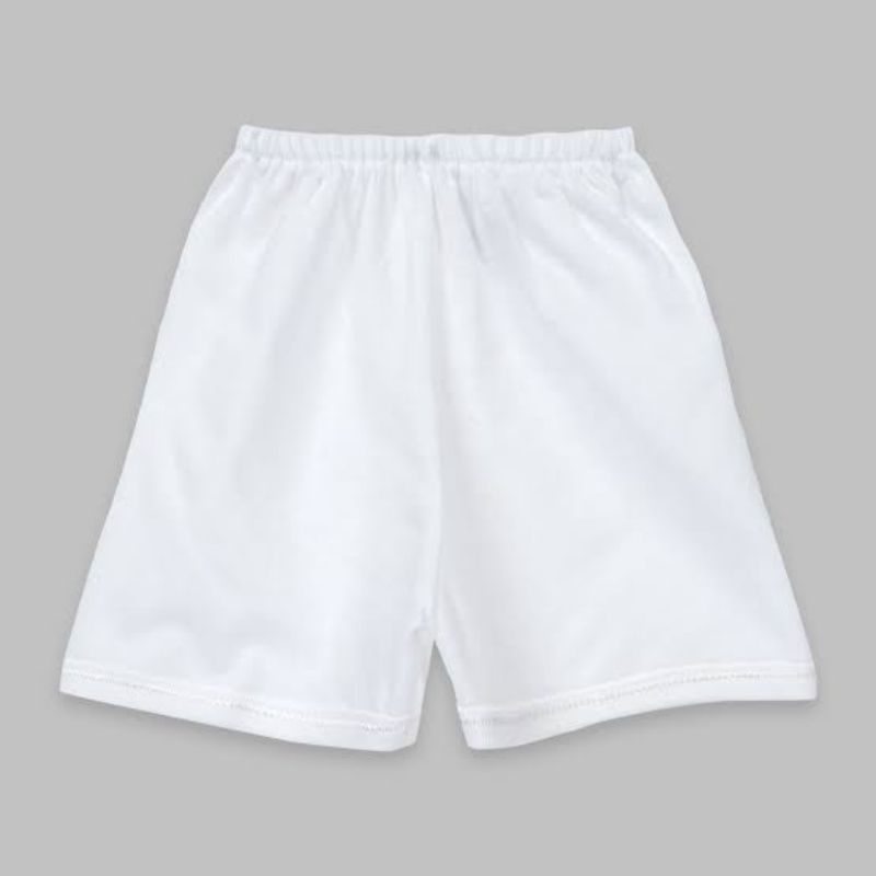 White cotton spandex shorts sales