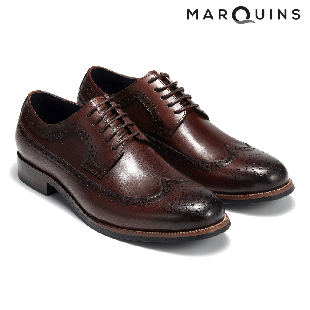 Marquins Genuine Leather Boat Shoes for MEN - Coal Black (30 colors  available)