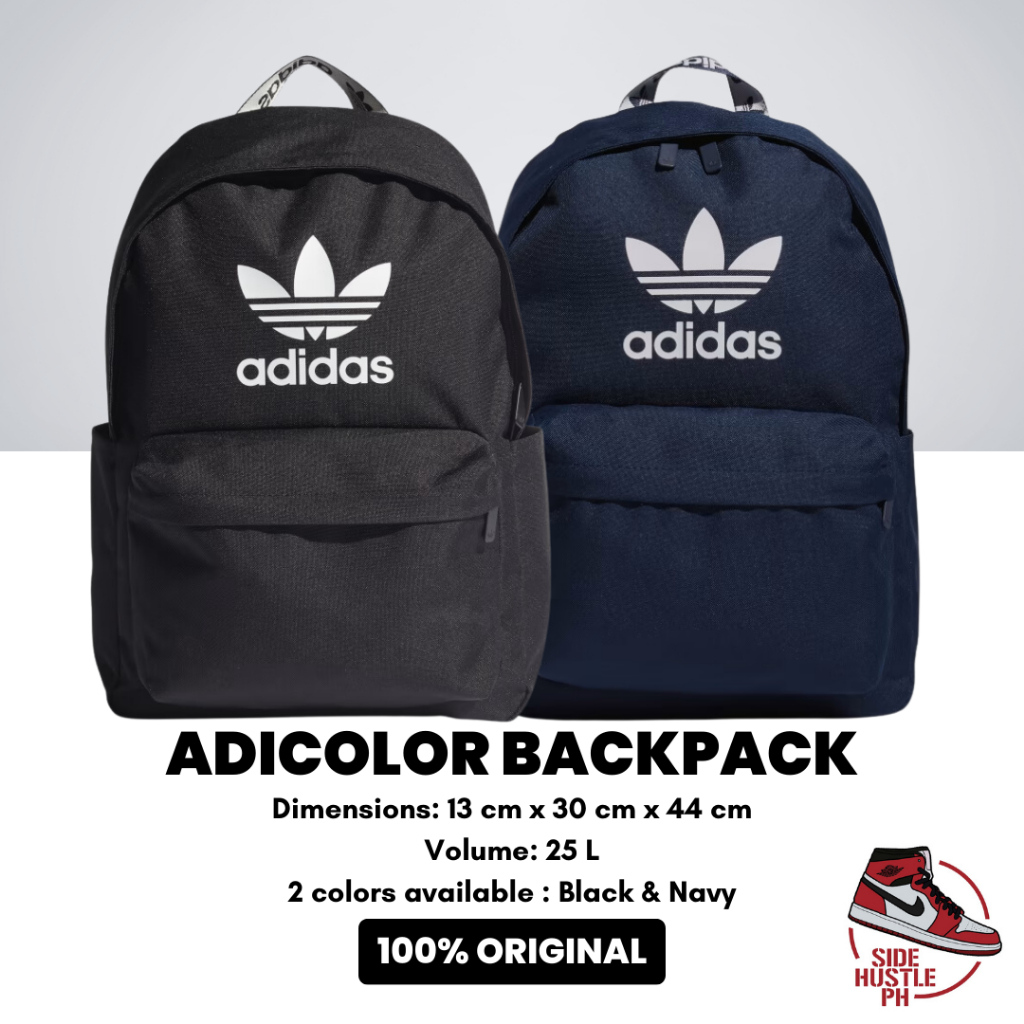 Adidas originals 11 black cheap tote backpack