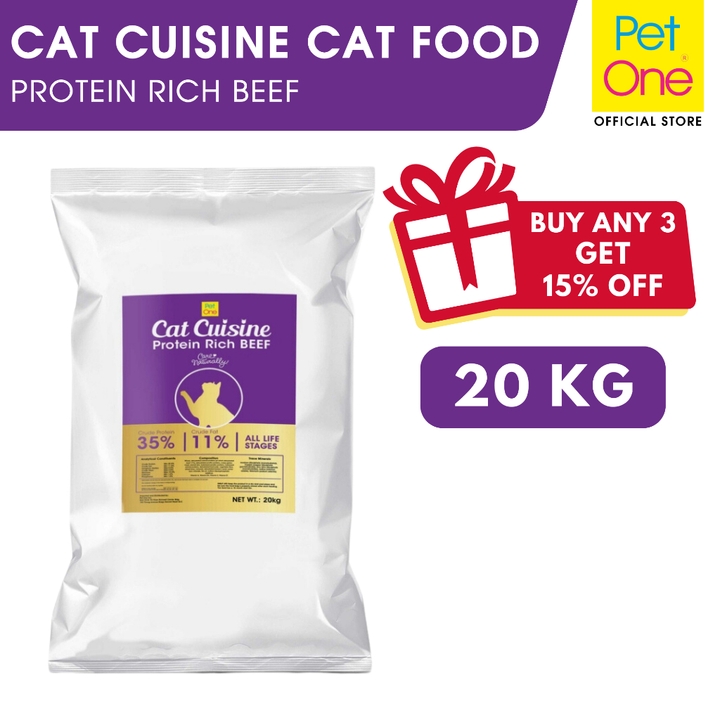 Crude protein outlet in cat food