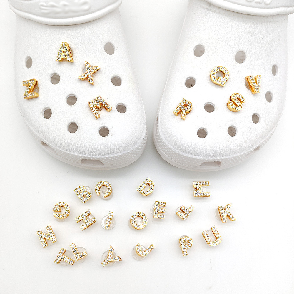 Letters on crocs hot sale