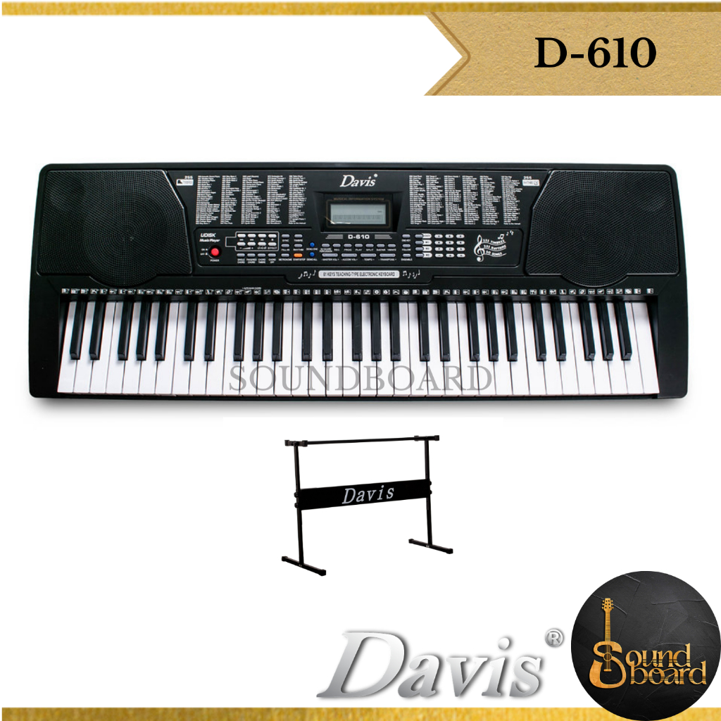 Davis keyboard store 61 keys