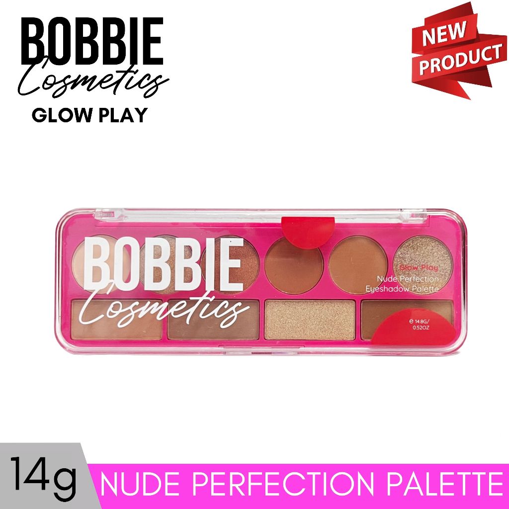 Bobbie Cosmetics Glow Play Nude Perfection Palette | Shopee Philippines