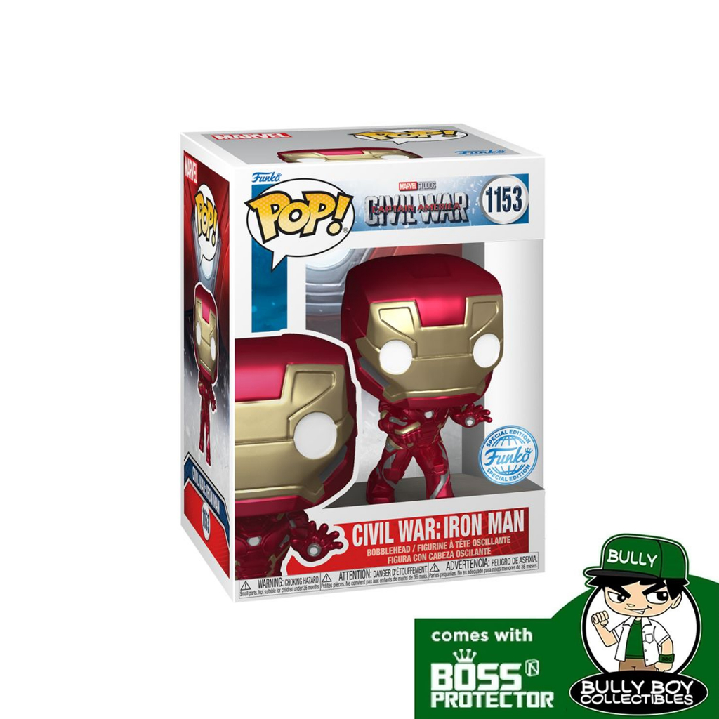 Iron man funko store pop civil war