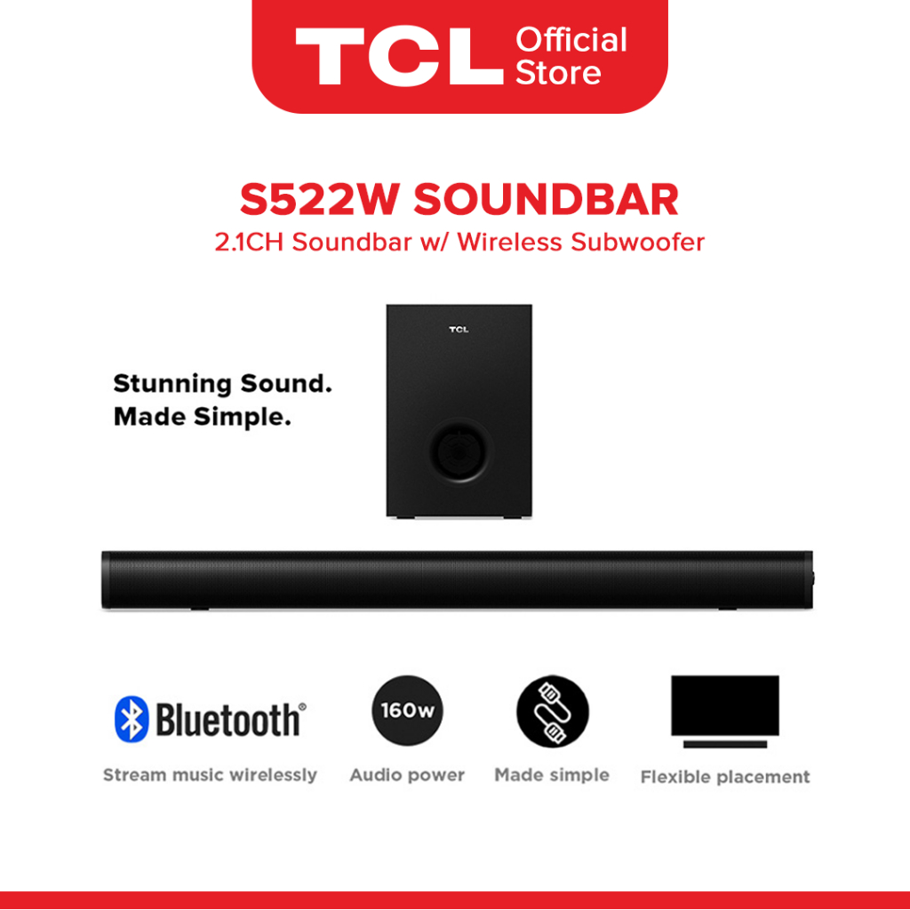 Tcl 2024 with soundbar