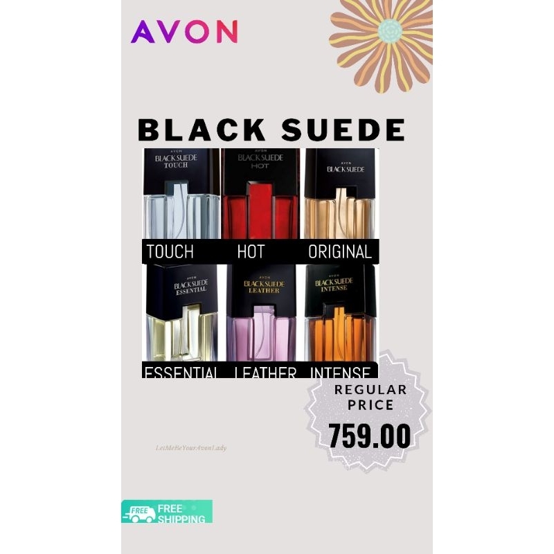 Black Suede Eau de Toilette by Avon