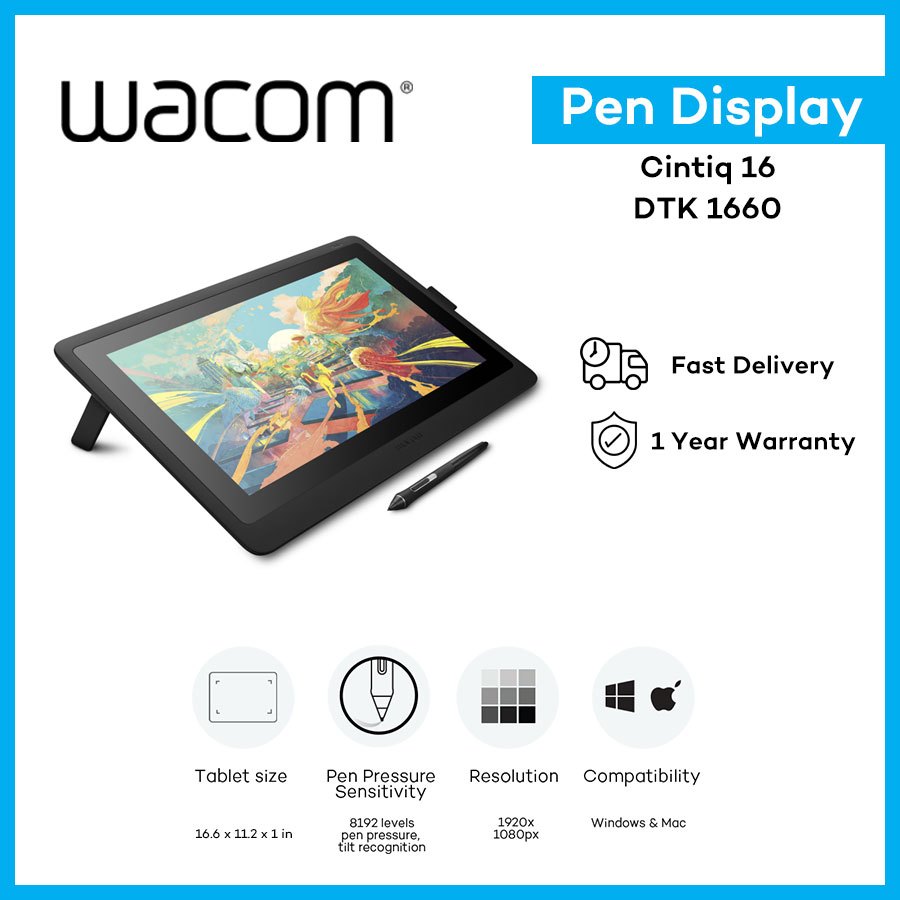 Wacom - Cintiq 22 Pen Display