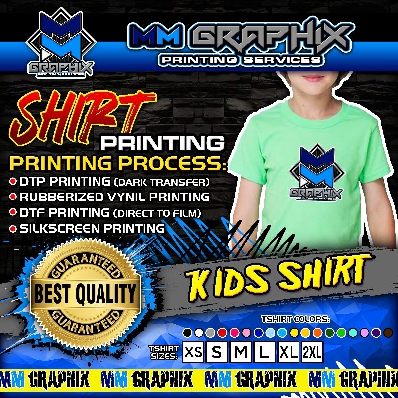 T-shirt Printing for KIDS & TODDLERS by MM Graphix