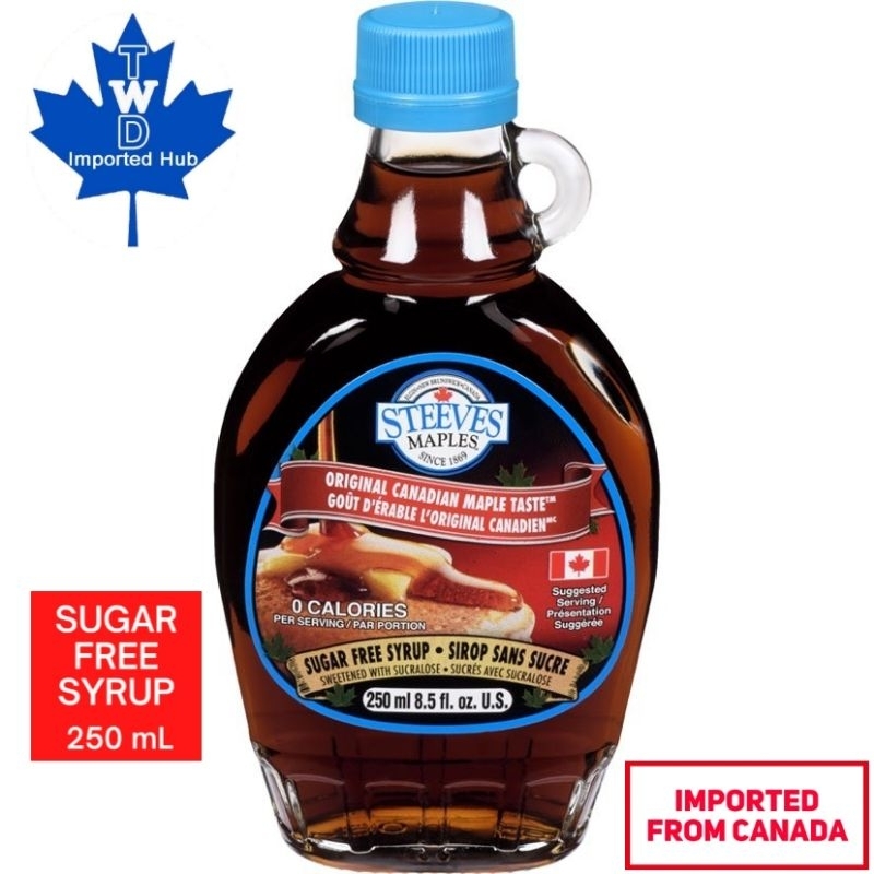 MADE IN CANADA* Steeves Sugar-Free Maple Syrup