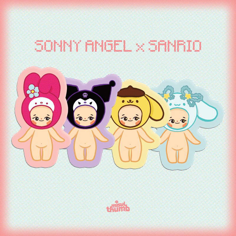 Sonny Angel x Sanrio Sticker Packs