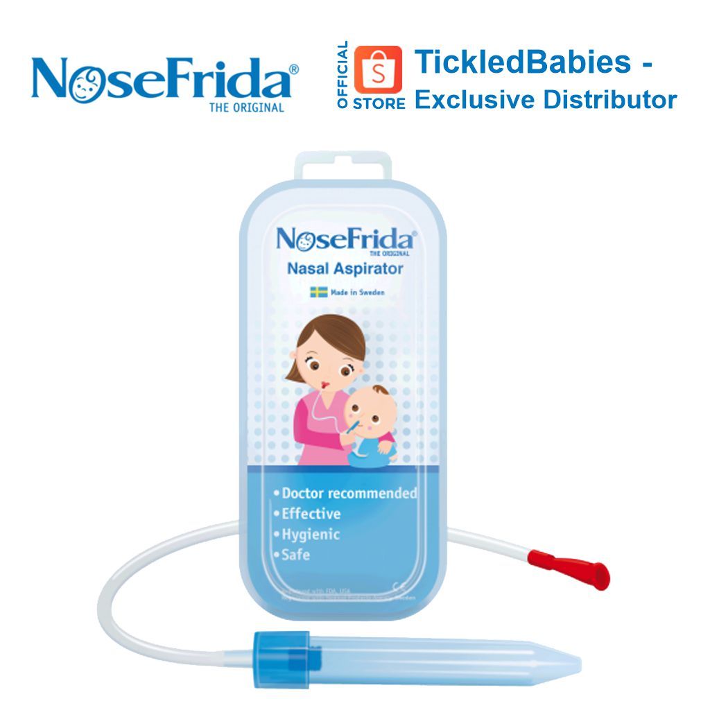 Nosefrida Nasal Spray - Natural Sea Salt Saline Solution [ Nose Frida baby  toddler clog cleaner ]