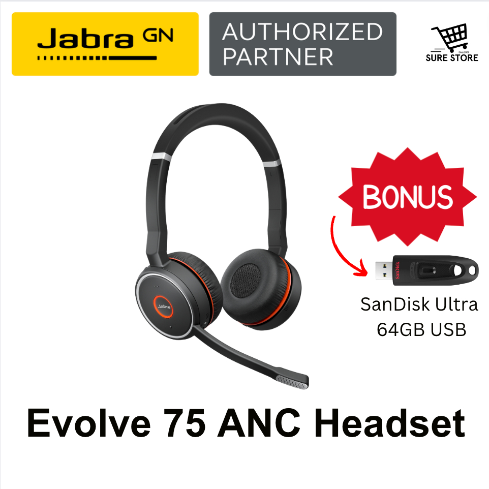 Anc jabra evolve discount 75