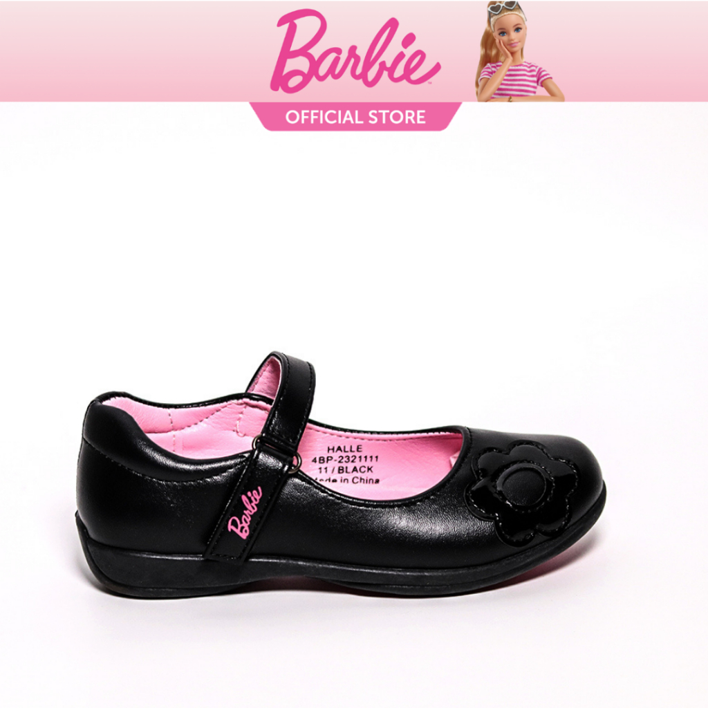 Barbie black store school shoes