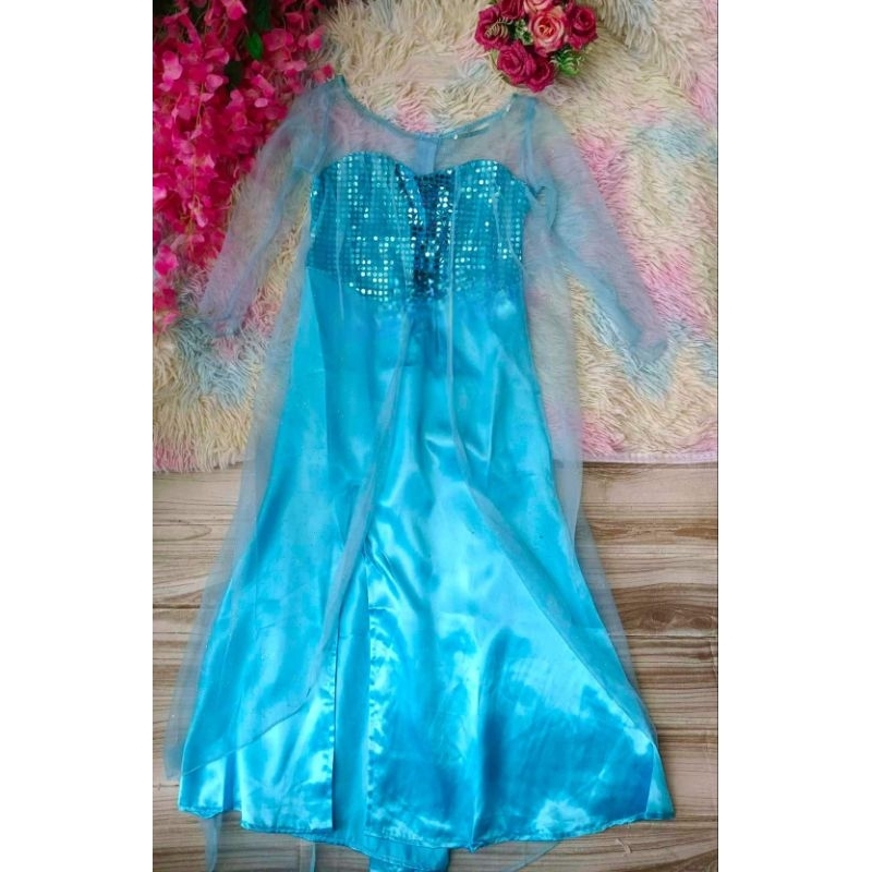 Vestito elsa frozen on sale disney