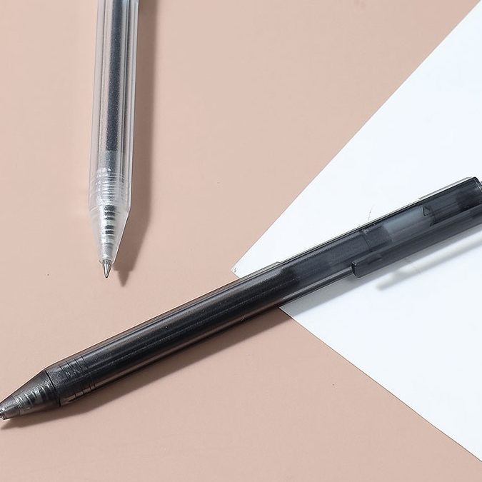 MUJI Hexagonal As Gel Ink Pen (Black) 1 PC