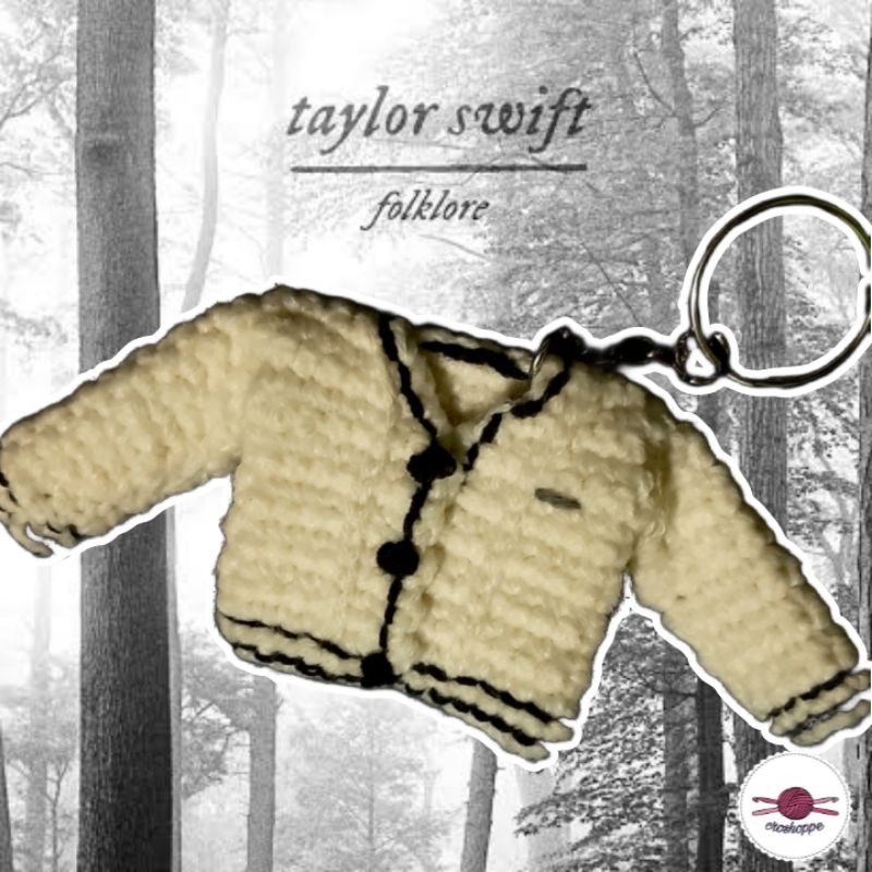 Taylor Swift Folklore Key Chain